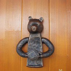 Klopadlo na dvere Medve - rune kovan 