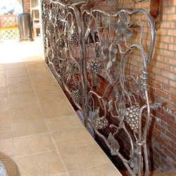 Railings - wine cellar - Vine pattern