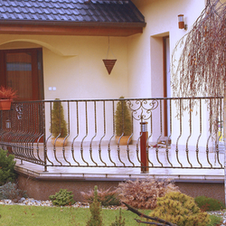 Exteriérové zábradlie - terasa Exteriérové zábradlie - terasa