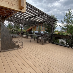 Artistic patio design – forged patio roofing, railings, lightings and furniture, designed and handcrafted by UKOVMI Artistic patio design – forged patio roofing, railings, lightings and furniture, designed and handcrafted by UKOVMI