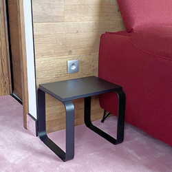 Simple arched table – metal modern furniture Simple arched table – metal modern furniture