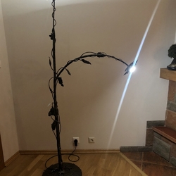 Luxury Sunflower interior lighting  an original forged lamp